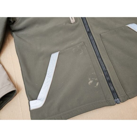 U-Haul Men’s Employee Jacket - Size 2XL - Reflective Zip-Up - Green - Picture 2 of 16